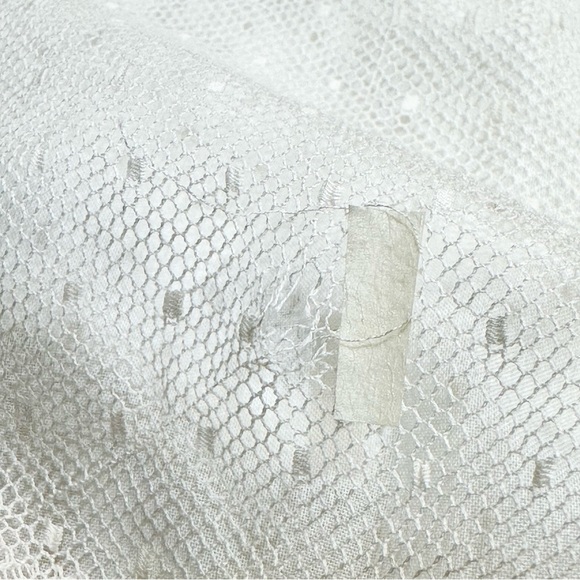 Bonpoint Off-White Amande Dress with Yellow Trim - Picture 6 of 10